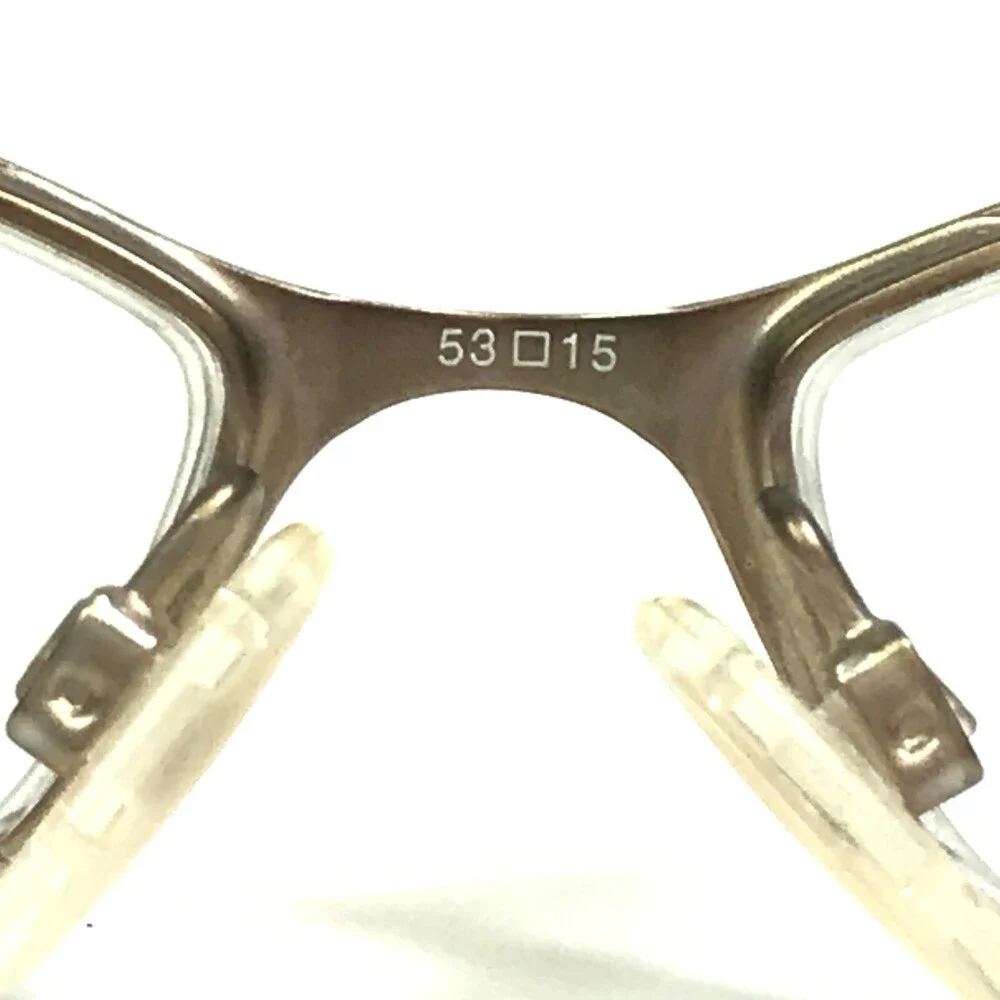 Tura Eyeglasses Frames MOD.152 PEG Black Blue Abstract Gray Semi Rim 53-15-130